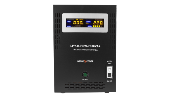 Комплект резервного живлення для підприємств LP (LogicPower) ДБЖ + OPzS батарея (UPS B7000 + АКБ OPzS 15456W) - 580285