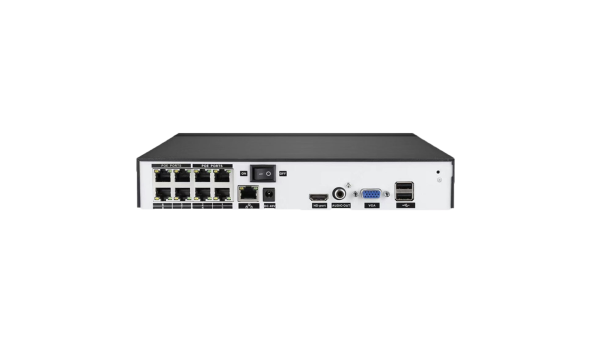 IP видеорегистратор 8-канальный 5MP NVR GreenVision GV-N-S010/08 (8POE) - 580292
