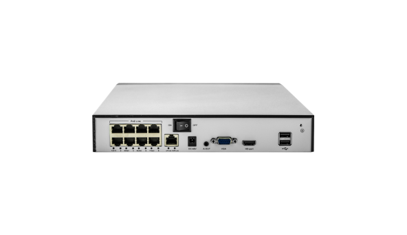 IP видеорегистратор 8-канальный 5MP NVR GreenVision GV-N-S010/08 (8POE) - 580292