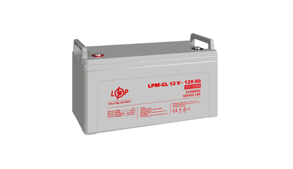 Аккумулятор гелевый LPM-GL 12V - 120 Ah - 580294