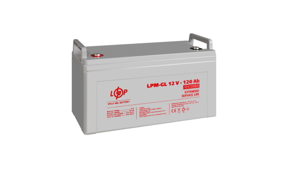 Аккумулятор гелевый LPM-GL 12V - 120 Ah - 580294