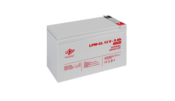 Акумулятор гелевий LPM-GL 12V - 9 Ah - 580316