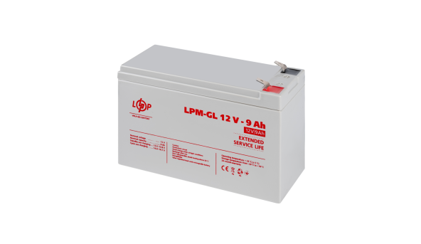 Акумулятор гелевий LPM-GL 12V - 9 Ah - 580316