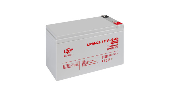 Акумулятор гелевий LPM-GL 12V - 9 Ah - 580316