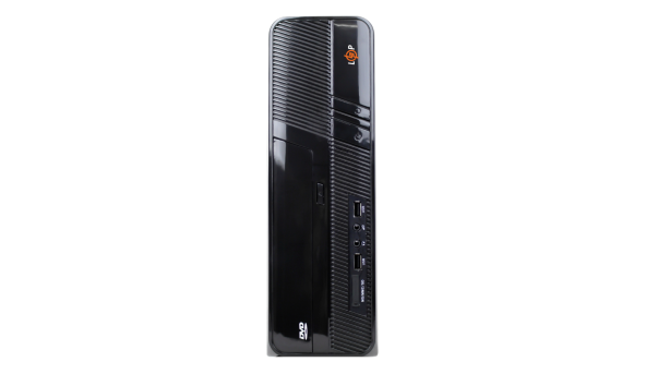 Корпус LP S605 BK 400W Slim 2xUSB 2.0 - 580326