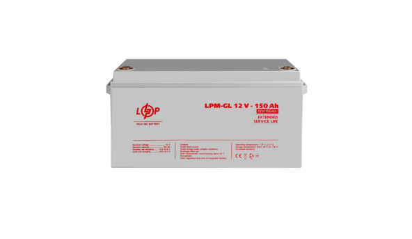 Акумулятор гелевий LPM-GL 12V - 150 Ah - 580361