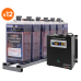 Комплект резервного живлення для підприємств LP (LogicPower) ДБЖ + OPzS батарея (UPS W2500 + АКБ OPzS 7728W)