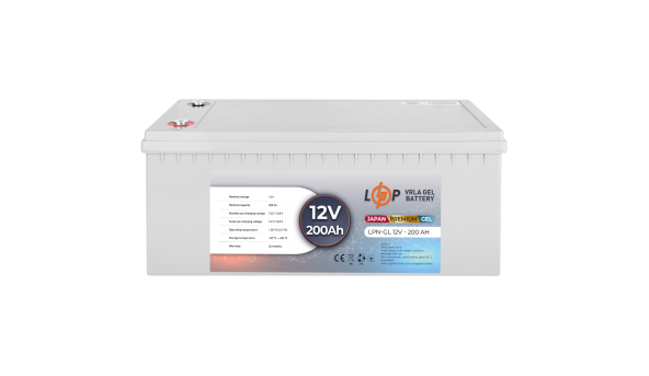 Акумулятор гелевий LPN-GL 12V - 200 Ah - 580450
