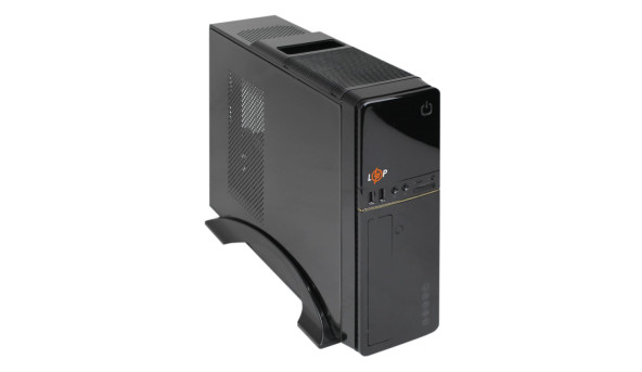 Корпус LP S607 BK 400W Slim 2хUSB 2.0 - 580459