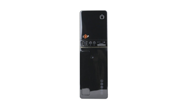 Корпус LP S607 BK 400W Slim 2хUSB 2.0 - 580459
