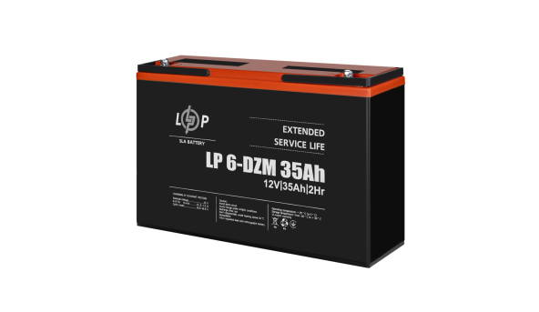 Тяговый свинцово-кислотный AGM аккумулятор LP 6-DZM-35 Ah - 580519