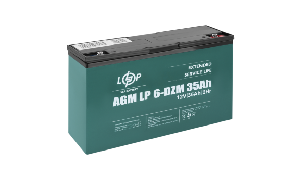 Тяговый свинцово-кислотный AGM аккумулятор LP 6-DZM-35 Ah - 580519