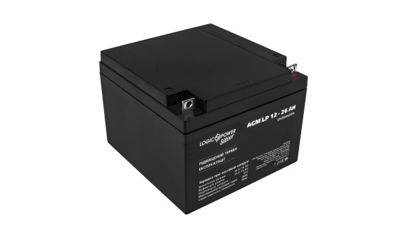 Акумулятор AGM LP 12V - 26 Ah Silver - 580523
