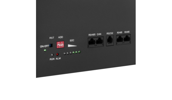 Аккумулятор LP LiFePO4 48V (51,2V) - 230 Ah (11776Wh) (Smart BMS 200A) с LCD RM RS485/CAN - 580562