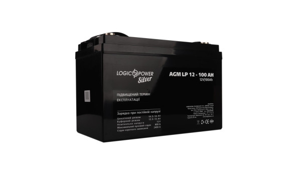 Аккумулятор AGM LP 12V - 100 Ah Silver