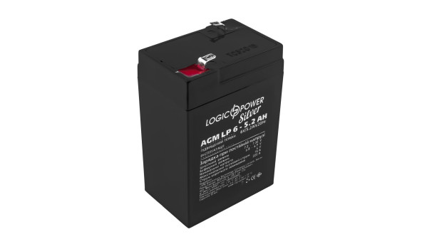 Аккумулятор AGM LP 6V - 5.2 Ah Silver - 580670