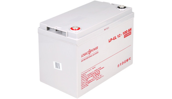 Акумулятор гелевий LP-GL 12V - 100 Ah Silver - 580689