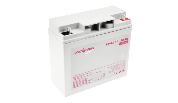 Акумулятор гелевий LP-GL 12V - 20 Ah Silver - 580714