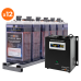 Комплект резервного живлення для підприємств LP (LogicPower) ДБЖ + OPzS батарея (UPS W1500 + АКБ OPzS 7728W)