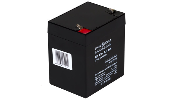 Акумулятор AGM LP 12V - 3.3 Ah Silver - 580781