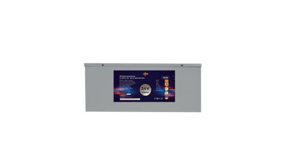 Акумулятор LP LiFePO4 24V (25,6V) - 230 Ah (5888Wh) (BMS 150A/75A) металл - 580811