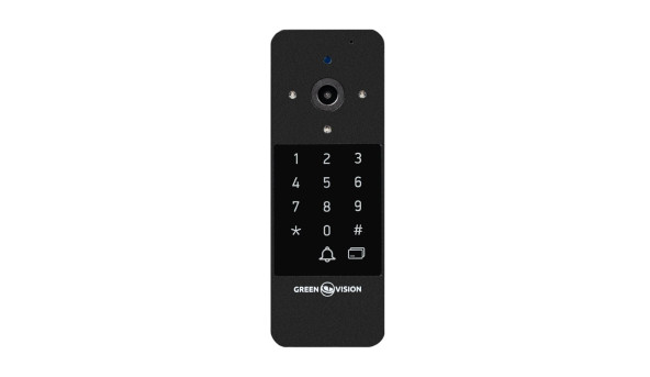 Панель виклику AHD GV-007-M-PV10-160 Black - 580815