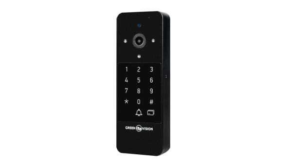 Панель виклику AHD GV-007-M-PV10-160 Black - 580815