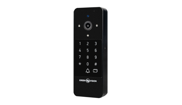 Панель виклику AHD GV-007-M-PV10-160 Black - 580815