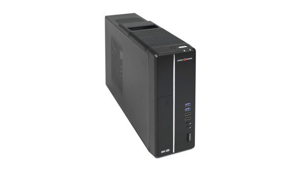 Корпус LP S602 BS 400W Slim 2хUSB 2.0 - 580829