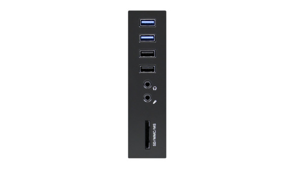 Корпус LP S602 BS 400W Slim 2хUSB 2.0 - 580829