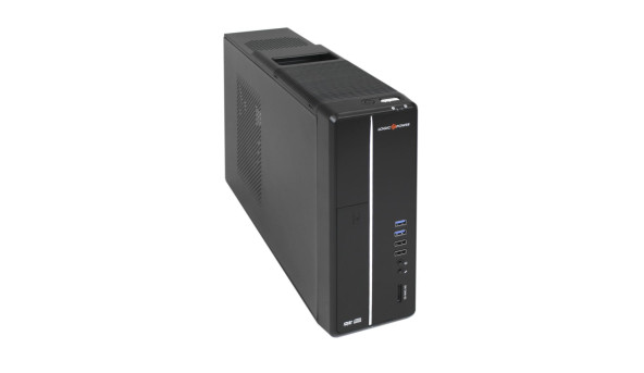 Корпус LP S602 BS 400W Slim 2хUSB 2.0 - 580829