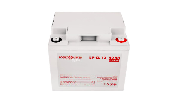 Акумулятор гелевий LP-GL 12V - 40 Ah Silver - 580843