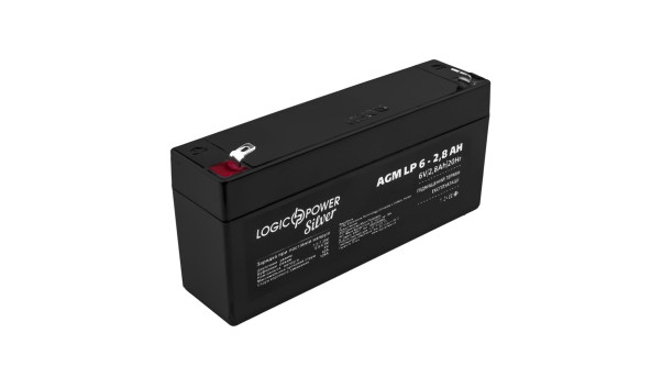 Аккумулятор AGM LP 6V - 2.8 Ah Silver - 580897