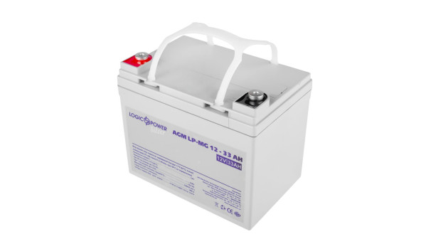 Акумулятор мультигелевий LP-MG 12V - 33 Ah Silver - 580928