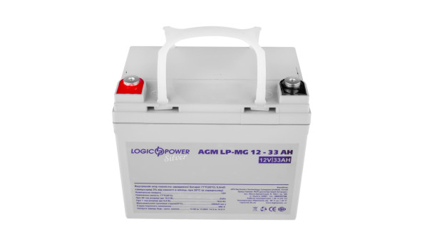 Акумулятор мультигелевий LP-MG 12V - 33 Ah Silver - 580928