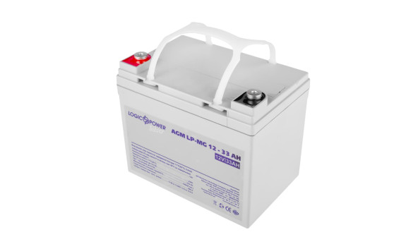 Аккумулятор мультигелевый LP-MG 12V - 33 Ah Silver