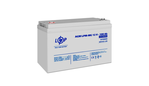 Акумулятор мультигелевий LPM-MG 12V - 100 Ah - 581000