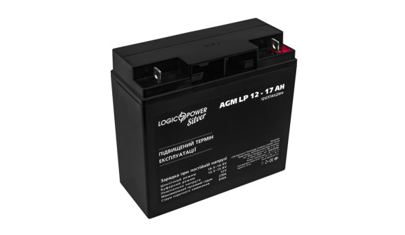 Аккумулятор AGM LP 12V - 17 Ah Silver