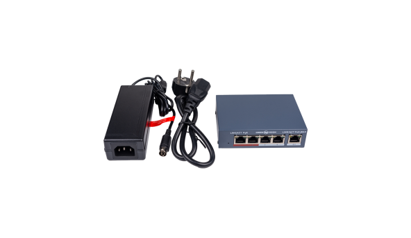 Комутатор мережевий POE GV-017-AI-4+1P - 581191