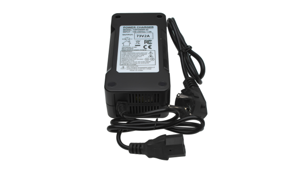 Зарядний пристрій для акумуляторів LiFePO4 60V (73V)-2A-120W - 581211