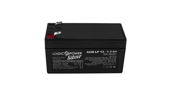 Акумулятор AGM LP 12V - 1.3 Ah Silver - 581221