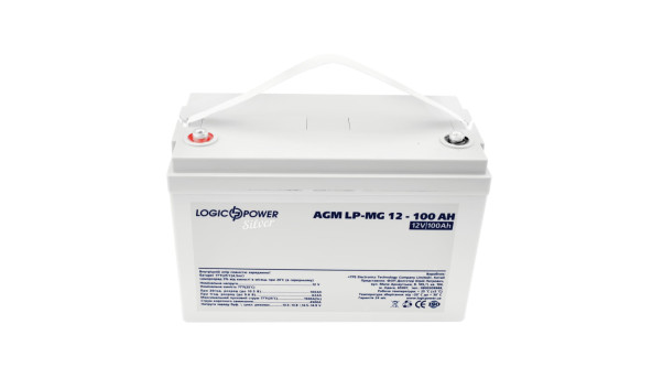 Аккумулятор мультигелевый LP-MG 12V - 100 Ah Silver - 581242