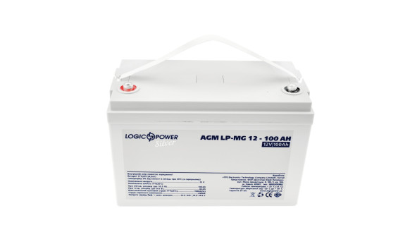 Аккумулятор мультигелевый LP-MG 12V - 100 Ah Silver - 581242