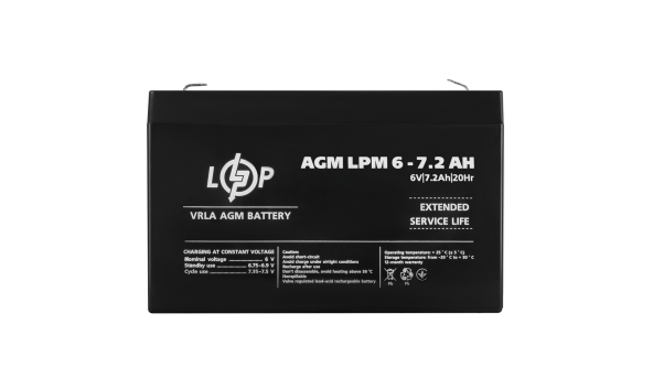 Аккумулятор AGM LPM 6V - 7.2 Ah - 581244