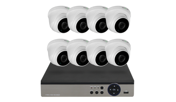 Комплект видеонаблюдения для внутренней установки на 8 камер GV-K-L54/08 5МР