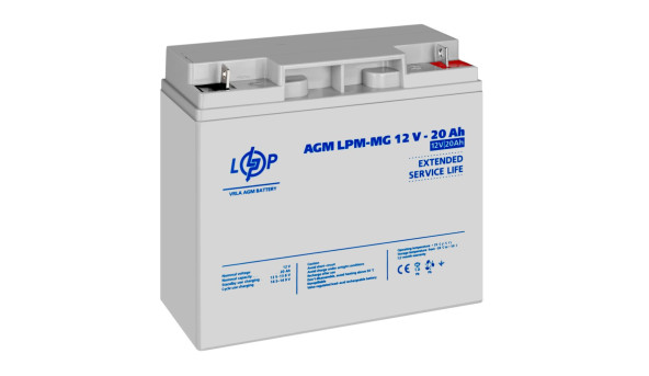 Аккумулятор мультигелевый LPM-MG 12V - 20 Ah - 581270