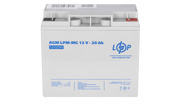 Аккумулятор мультигелевый LPM-MG 12V - 20 Ah - 581270