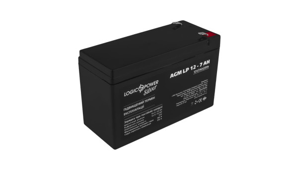 Аккумулятор AGM LP 12V - 7 Ah Silver