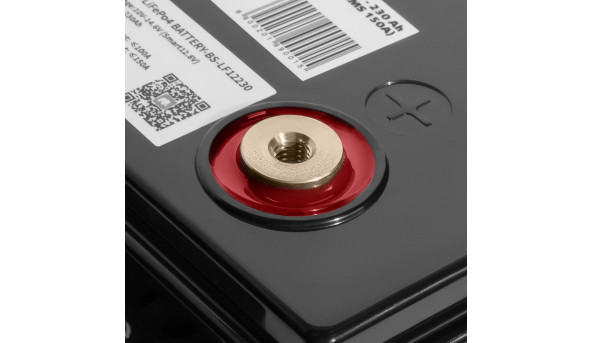 Аккумулятор LP LiFePO4 12V (12,8V) - 230 Ah (2944Wh) (Smart BMS 150А) с BT пластик - 581291