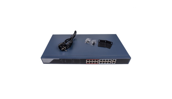 Комутатор мережевий POE GV-019-AI-16+2PG - 581295